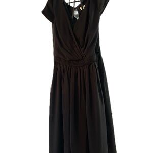 Elegant Navy Midi Dress